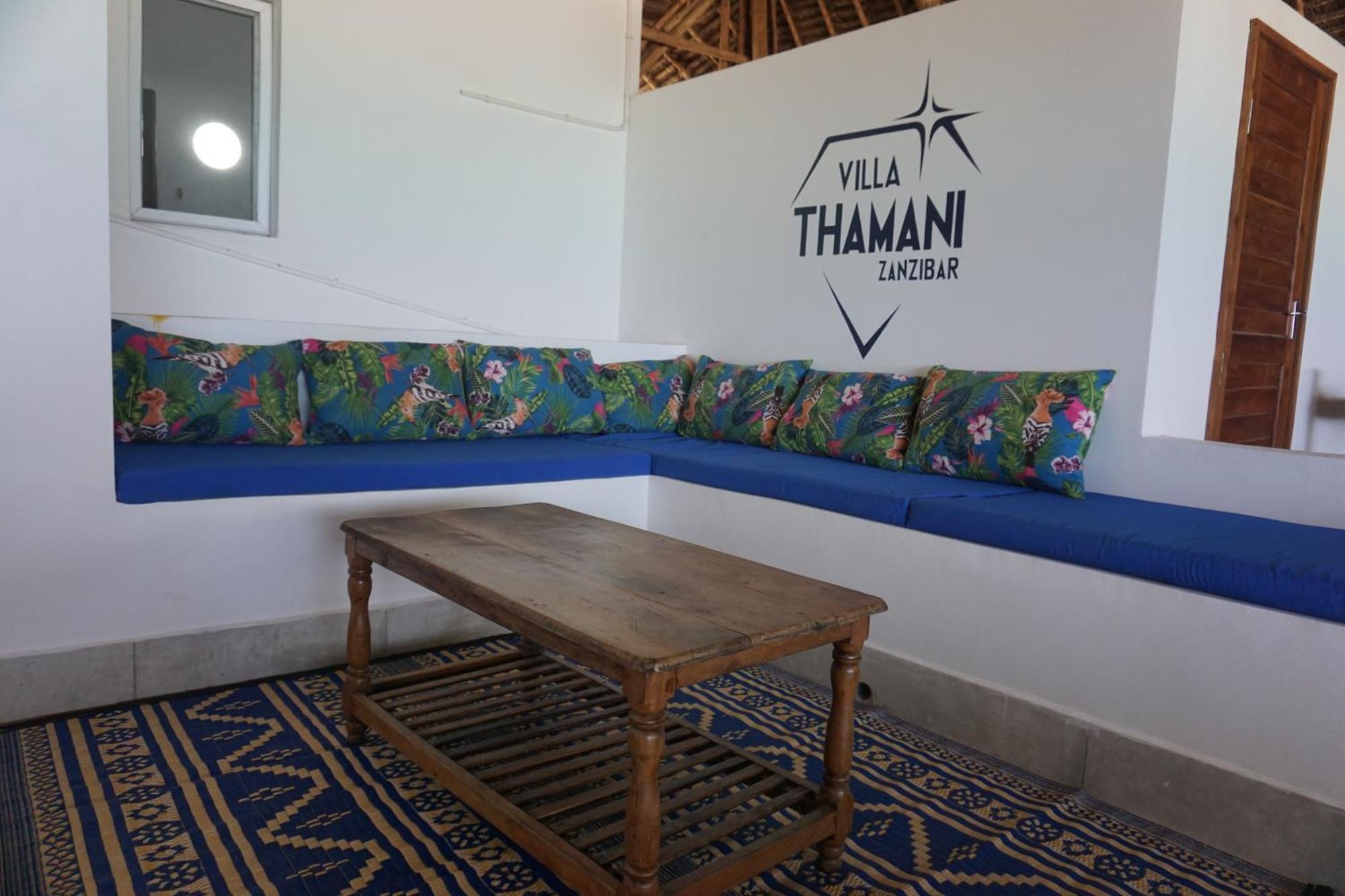 Villa Thamani fronte mare direttamente sulla spiaggia con piscina privata! Pwani Mchangani Esterno foto